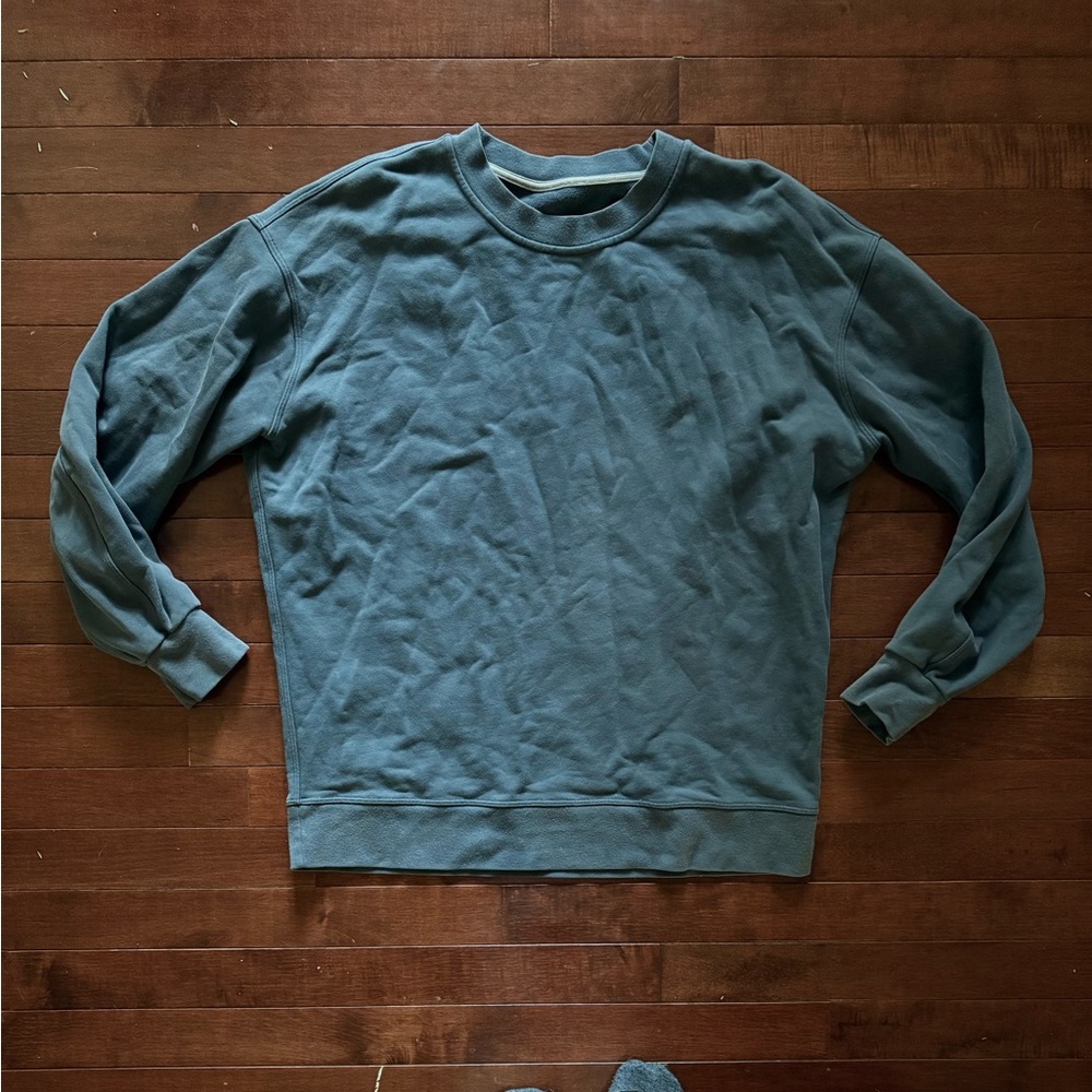 Lululemon Blue Perfectly Oversized Crew Sweatshirt